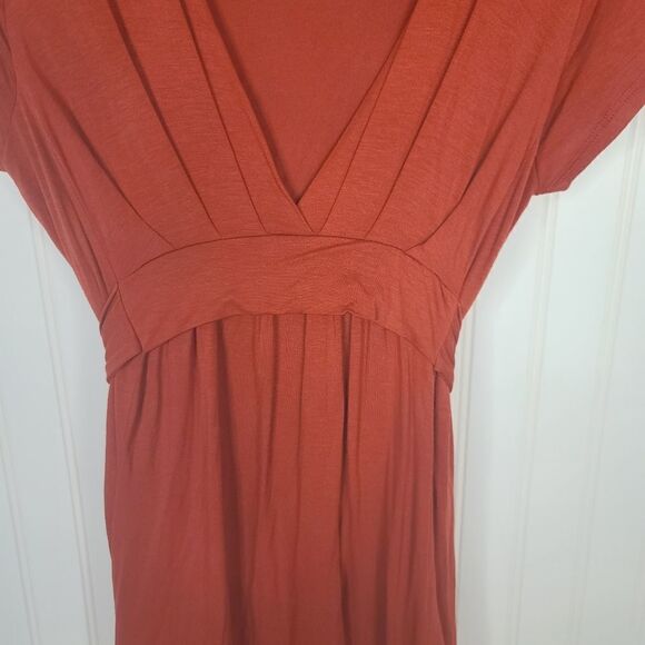 Color me Red red cotton dress NWOT SIZE L - Picture 2 of 6